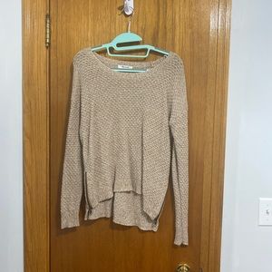 Madewell tan sweater